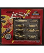 Johnny Lightning 1994 Commemorative Limited Edition Metal Chrome 8-Car S... - £14.70 GBP
