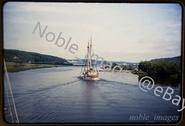 1940s Ship in Canal, Sweden Kodachrome Slide - £2.72 GBP