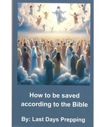HOW TO BE SAVED ACCORDING TO THE BIBLE. PAPERBACK BOOK. JESUS/RELIGION/C... - €8,56 EUR