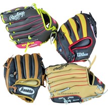 Kids Baseball Gloves 4 Boy Girl Rawlings Right Hand RHT WPL95dsp T Ball ... - €54,90 EUR