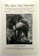 The Gun Dog Supreme Magazine February 1980 Vol 55 No 1 Wirehead Griffon ... - $293.68 MXN The Gun Dog Supreme Magazine February 1980 Vol 55 No 1 Wirehead Griffon ... - $293.68 MXN