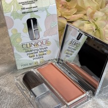 Clinique Blushing Blush Powder - 102 Innocent Peach - Full Size New In B... - $25.69