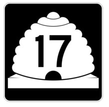 Utah State Highway 17 Sticker Decal R5362 Highway Route Sign - £1.15 GBP+