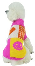 Lovable-Bark Heavy Knit Ribbed Fashion Designer Pet Dog Sweater Clothes - £19.17 GBP