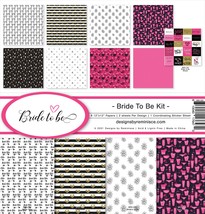 Reminisce Collection Kit 12&quot;X12&quot; Bride To Be - £12.14 GBP