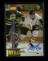 1994 Signature Rookies Autograph Hockey Card Cxvii Vitali Yachmenev Kings Le - £7.75 GBP