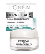 L&#39;OREAL HIDRA TOTAL 5 HIDRATANTE ANTI BRILLO /HYDRATING MATTIFYING FACE ... - £13.91 GBP