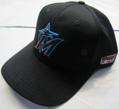 MLB Miami Marlins Raised Replica Mesh Baseball Hat Cap Style 350 Adult - £15.97 GBP