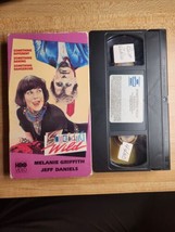 Something Wild VHS tape melanie griffith jeff daniels cult film hbo vide... - $5.37