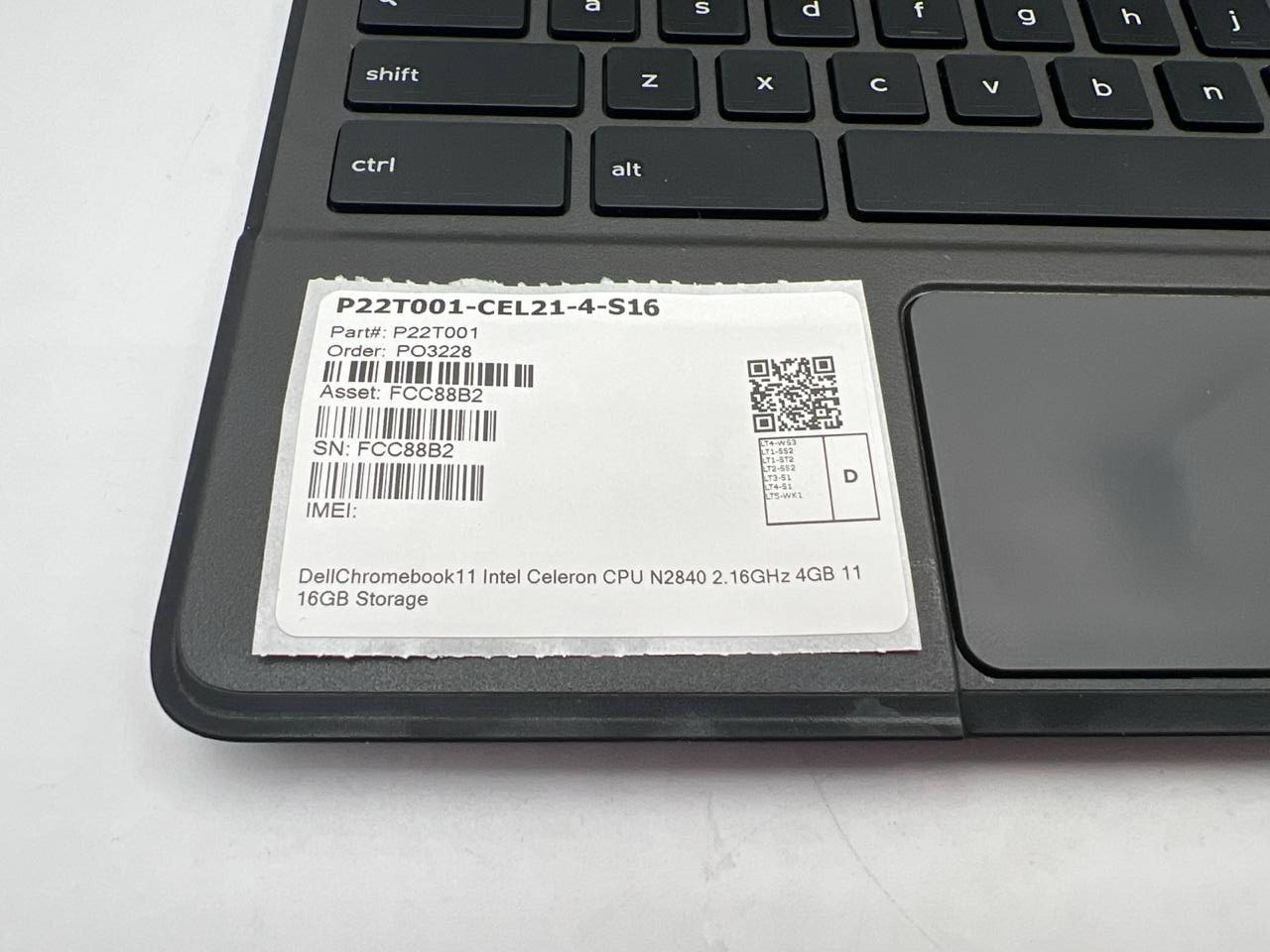 Dell Chromebook 11 Laptop Intel Celeron 4GB RAM 16GB SSD Chrome OS P22T001 Item image 9