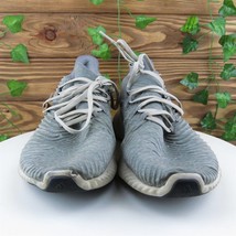 adidas Sz 9.5 Sneaker Gray Synthetic Men Bounce Medium (D, M) Athletic - £13.19 GBP
