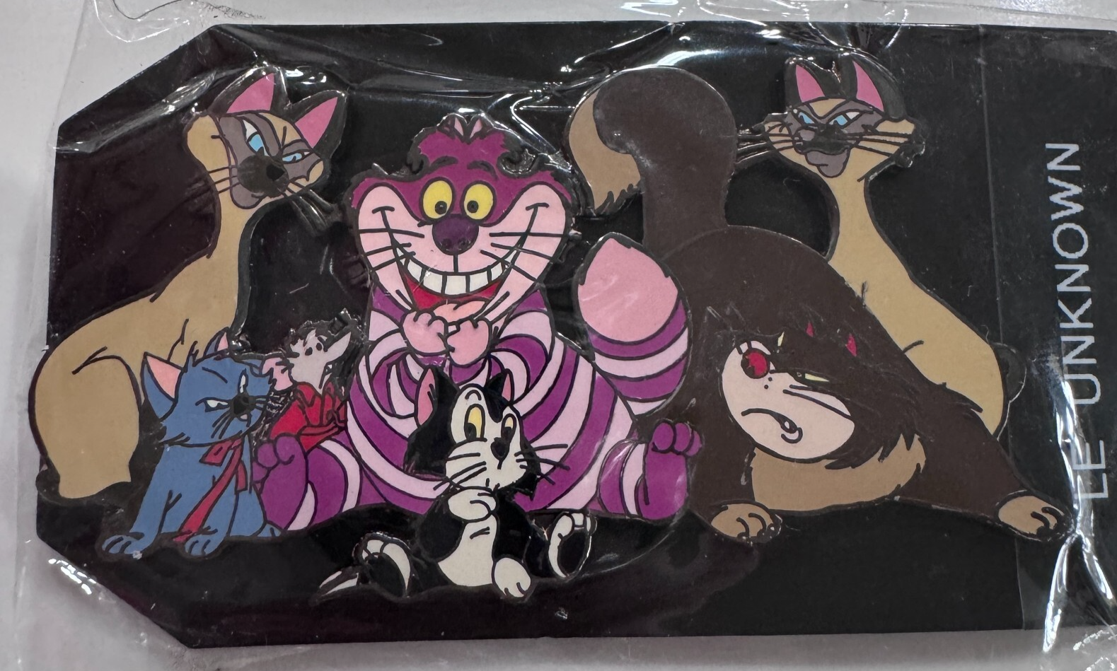 Disney Trading Cats Cheshire Cat Figaro Si Am Berlioz Lucifer Pin - $79.19