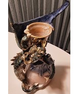 Vintage Dragon Vase Jug Ceramic stoneware with glaze Studio Art Pottery - $3,340.52 MXN