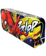 Marvel SPIDER-MAN 8in x 3.125in x 1.375in Multi-Use Tin Can Pencil Make-... - $6.84 CAD