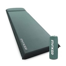 INVOKER Camping Sleeping pad – 3inch UltraThick Memory Foam Self Inflati... - £38.70 GBP