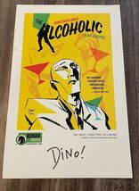 The Alcoholic DEAN HASPIEL SIGNED NYCC Dark Horse PROMO Mini POSTER PRINT - $19.80