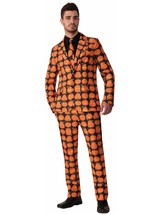 Forum Novelties Pumpkin Dress Suit and Tie Adult Costume Large - £153.61 GBP