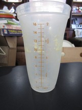 Vintage Tupperware 844-1 Replacement Clear Tumbler Shaker Cup - No Lid o... - £7.77 GBP