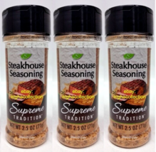( LOT 3 ) Steakhouse Seasoning 2.5 oz Each New SEALED - $19.79