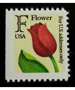 1991 29c "F" Series, Tulip Flower Scott 2520 Mint F/VF NH - $1.74