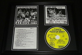 Aerosmith 1998 A Little South of Sanity Framed 11x14 CD &amp; Photo Display - £52.60 GBP