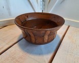 Vintage Mid-Century Inarco Brown Pottery Bowl/Dish Japan Glazed 3&quot;x 5.5&quot; - £13.95 GBP