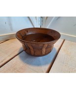 Vintage Mid-Century Inarco Brown Pottery Bowl/Dish Japan Glazed 3&quot;x 5.5&quot; - £13.96 GBP