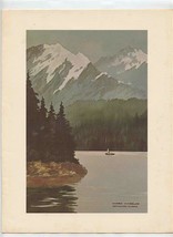 Princess Cruise Line Pacific Princess Menu 1976 Mark Wheeler Ketchikan A... - £9.33 GBP