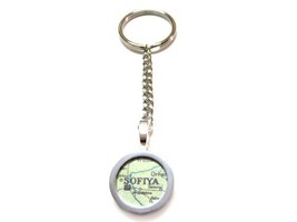 Kiola Designs Sofia Map Key Chain - £23.97 GBP