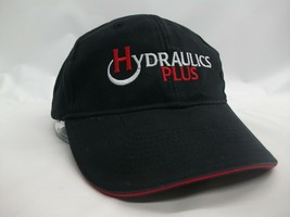 Hydraulics Plus Hat Black Hook Loop Baseball Cap - £12.20 GBP