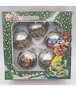 Vintage Moranduzzo 5 Disney Cartoon Christmas Ornaments Box Made in Ital... - £23.52 GBP
