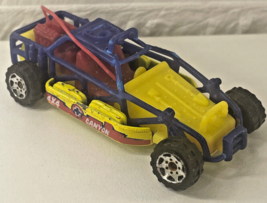 Matchbox Military Style Dune Buggy Yellow w/Blue Roll Cage 4x4 Canyon 1:... - £2.72 GBP