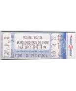 MICHAEL BOLTON FULL VINTAGE 1994 TICKET CNE GRANDSTAND TORONTO CANADA FL... - £7.62 GBP