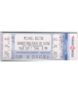 MICHAEL BOLTON FULL VINTAGE 1994 TICKET CNE GRANDSTAND TORONTO CANADA FL... - $13.37 CAD