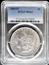 1884-O Morgan Silver Dollar Ms 63 With MINT-LIKE Luster - £73.57 GBP