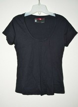 SPYDER Women&#39;s Black Graphic T-shirt Black 100% Cotton Medium M NEW - £7.94 GBP