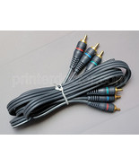 Phillips component video cable RCA for VCR DVD video player recorder receiver - $11.65