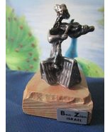 Ben Zion 925 Compatible with Sterling Silver Figurine Violin Player 3&quot; - £36.23 GBP