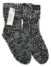 Gilligan &amp; O&#39;Malley™ Woven Slipper Socks Cozy Sweater Slippers Black One... - $127.20 MXN