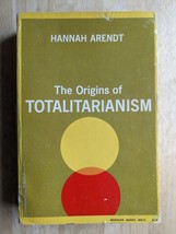 Hannah Arendt - The Origins of Totalitarianism - 1969 The World Publishing Co - £7.07 GBP