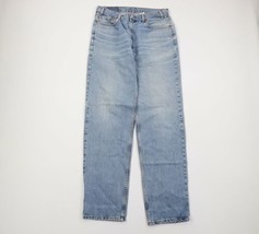 Vintage 90s Levis 550 Mens 34x36 Distressed Relaxed Fit Denim Jeans Pants Blue - £63.26 GBP