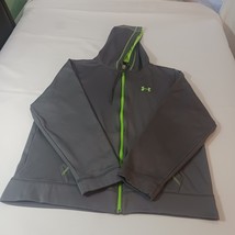 Under Armour UA Loose Men&#39;s Gray Full Zip Pockets Jacket Size Large - €16,94 EUR