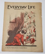 EVERYDAY LIFE MAGAZINES DECEMBER 1931 COUNTRY HOME NEWS CHILD PEEKING CH... - £15.65 GBP