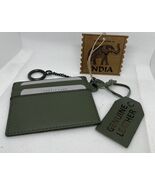 INDIA Vintage Look Soft Genuine Leather Handcrafted ID Credit Card Case - $19.35