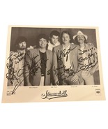 1987 Shenandoah Country Music Autograph Photo Fan Club 5 Members 1980 19... - $42.06