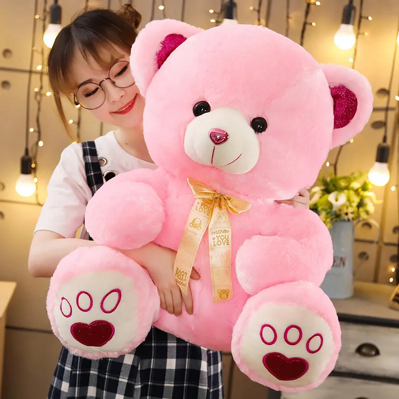 New Huggale High Quality Toy Cute Cartoon Big Teddy Bear Plush Toys Stuffed - £22.82 GBP+