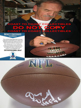 Dan Dierdorf St Louis Cardianls Michigan signed NFL football proof Becke... - £85.44 GBP