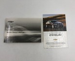 2018 Chevrolet Malibu Owners Manual Handbook Set OEM F03B08066 - $24.74