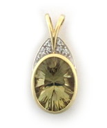 Women&#39;s Pendant 14kt Yellow and White Gold 196337 - £159.04 GBP