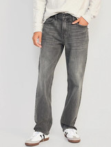 Old Navy Loose Built In Flex Jeans Mens 30x34 Faded Gray Stretch NEW - £25.56 GBP